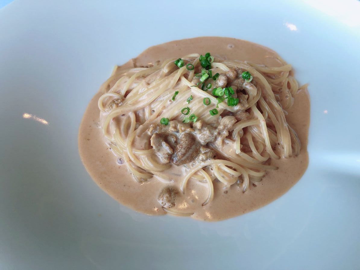 ウニのパスタ