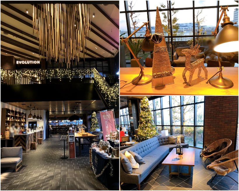 フォーポイント名古屋の館内