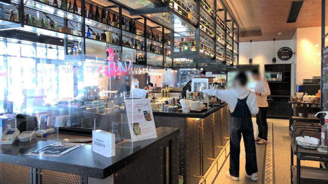 モクシー大阪新梅田の朝食