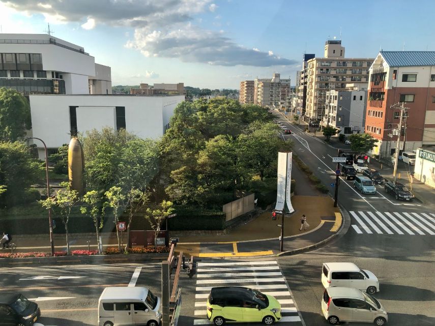 JW奈良の外の景色