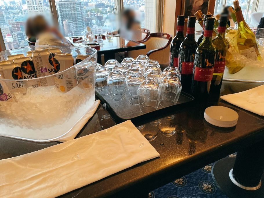 ウェスティン東京のカクテルタイムのお酒
