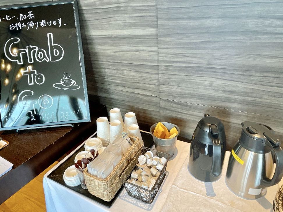テイクアウトのコーヒー