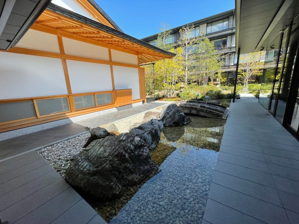 ホテルザ三井京都の庭園